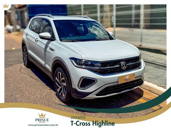 VOLKSWAGEN T-CROSS 1.4 250 TSI TOTAL FLEX HIGHLINE AUTOMÁTICO VOLKSWAGEN T-CROSS 1.4 250 TSI TOTAL FLEX HIGHLINE AUTOMÁTICO